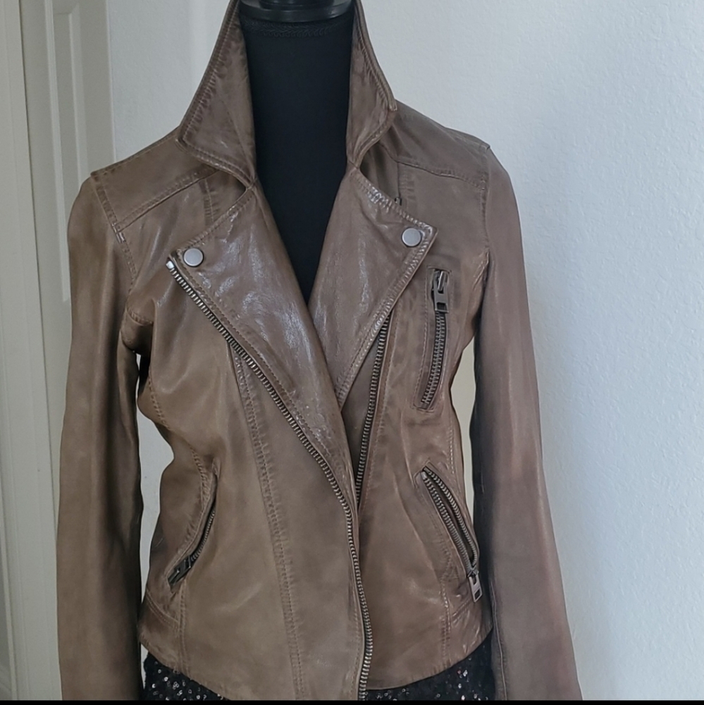 Lucky brand Leather Jacket